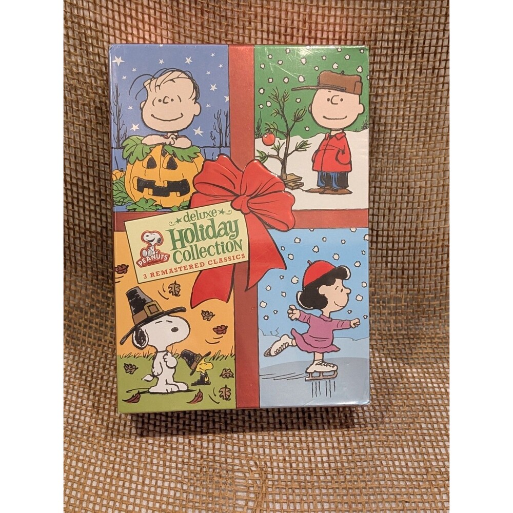 Peanuts Holiday Collection (DVD, 2012, 3-Disc Set, Deluxe Edition) NEW Sealed